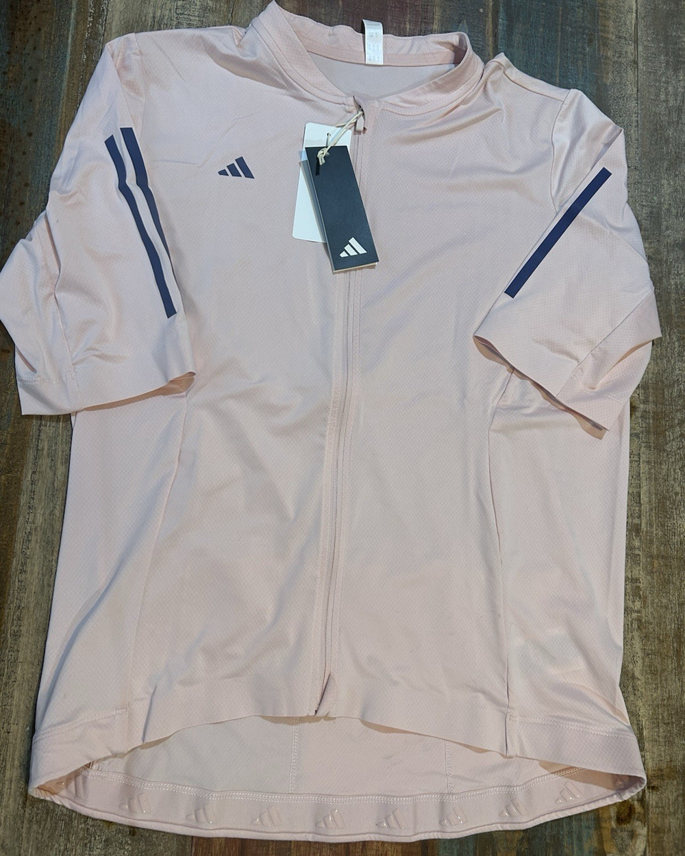 Adidas Cycling Jersey Sandy Pink Women’s Size XS IW1574 $110